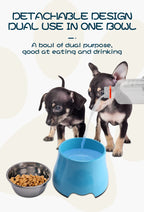 不銹鋼寵物餵食&飲水碗 - 健康護脊飼養首選