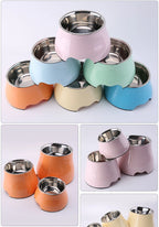 不銹鋼寵物餵食&飲水碗 - 健康護脊飼養首選