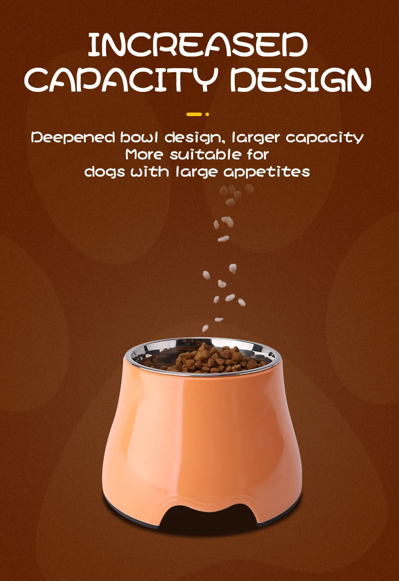 不銹鋼寵物餵食&飲水碗 - 健康護脊飼養首選