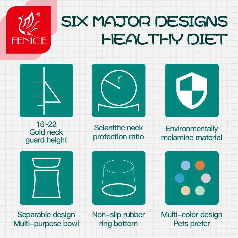 不銹鋼寵物餵食&飲水碗 - 健康護脊飼養首選