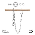 不銹鋼鳥腳環鏈 - 安全戶外飛行必備