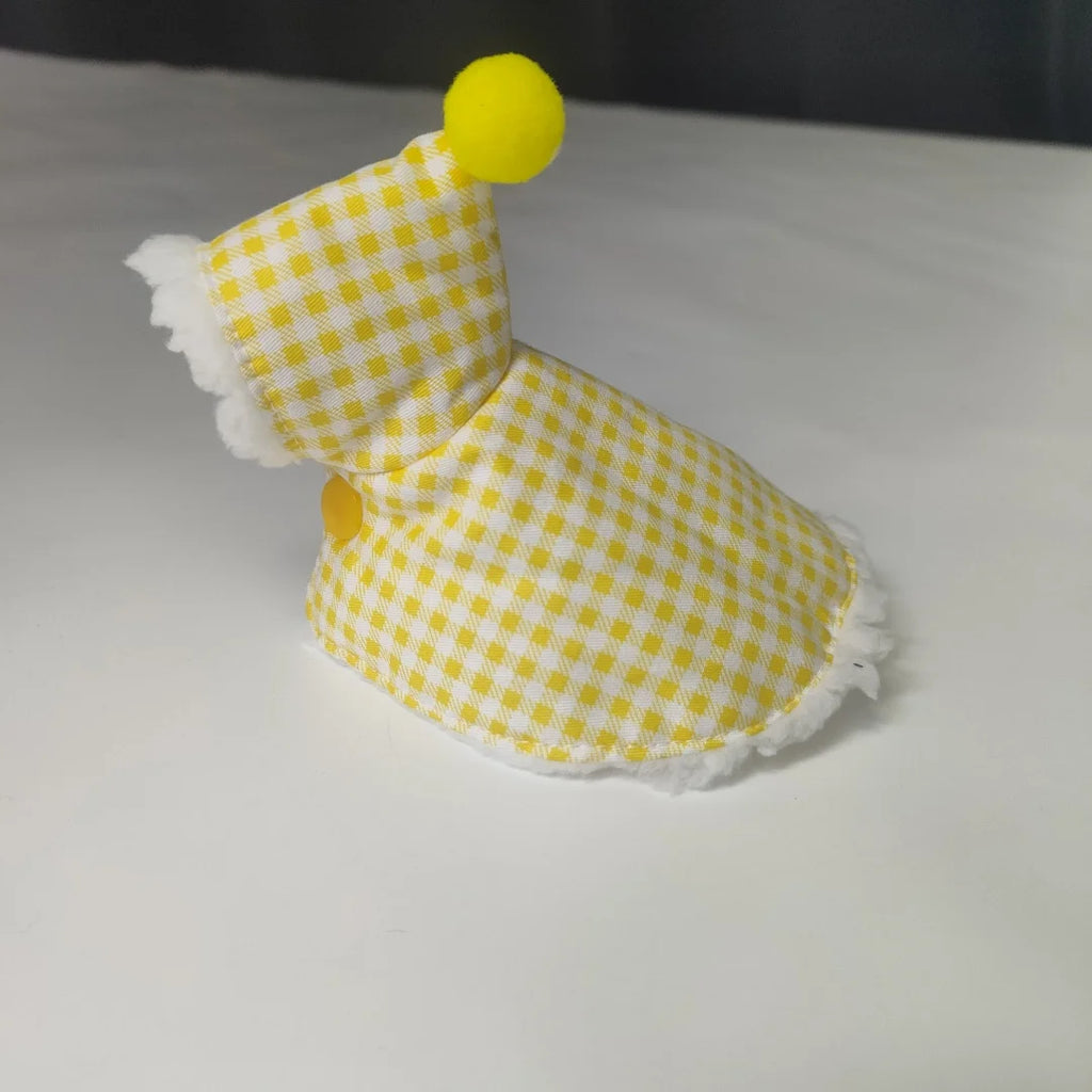 可愛鸚鵡斗篷 - 保暖時尚鳥類服裝