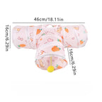 可愛胡蘿蔔造型寵物藏身隧道 - 摺疊多功能小寵物玩具