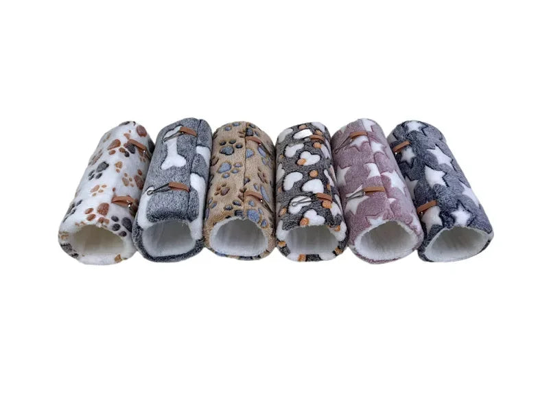 倉鼠籠吊床隧道 - 暖和舒適小寵物巢穴玩具