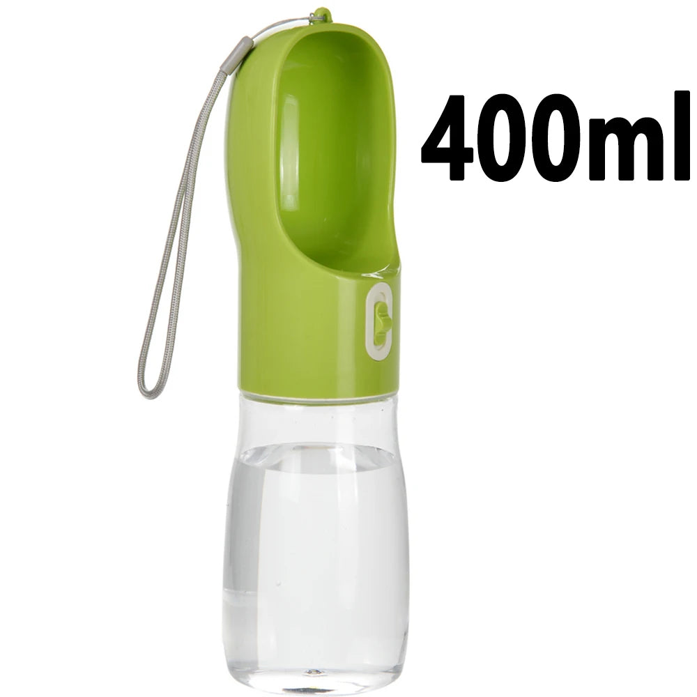 便攜式2合1寵物水壺 - 貓狗外出飲水進食神器