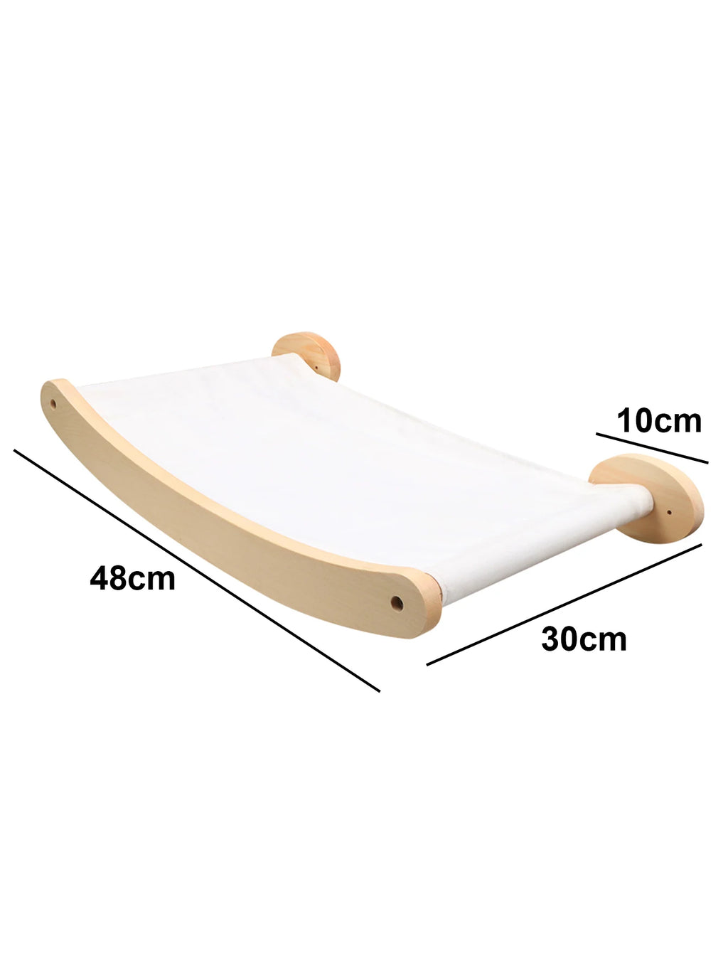 多功能壁掛貓樹 - 攀爬抓板跳台全能組合