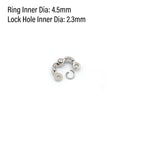 不銹鋼鳥腳環鏈 - 安全戶外飛行必備