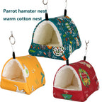 溫暖棉絨寵物窩 - 舒適冬日巢穴