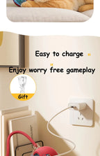 智能電動貓互動滾球玩具 - 充電式假尾娛樂神器