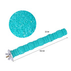 鳥類爪磨木棒玩具 - 鸚鵡鳥籠啃咬磨爪神器