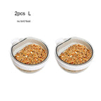 可拆卸透明鳥食碗 - 方便吊掛鳥籠進食神器