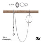 不銹鋼鳥腳環鏈 - 安全戶外飛行必備