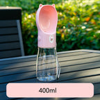 便攜式2合1寵物水壺 - 貓狗外出飲水進食神器