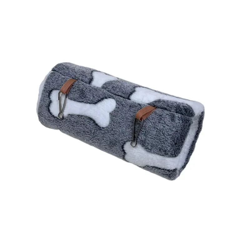 倉鼠籠吊床隧道 - 暖和舒適小寵物巢穴玩具