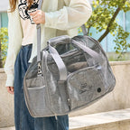 貓咪便攜肩背包 - 透氣摺疊外出旅行包