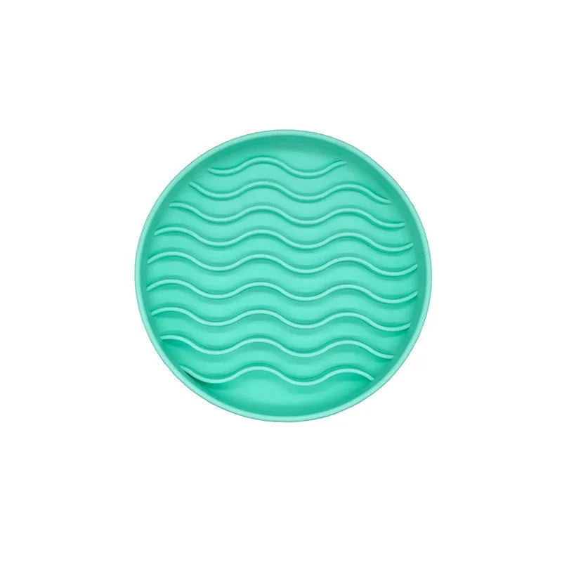 防滑矽膠慢食碗 - 防窒息寵物健康進食神器