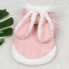 可愛兔耳連帽外套 - 秋冬貓咪保暖時尚服