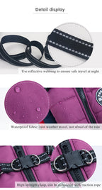 冬季防水狗狗外套 - 耐用防風寵物保暖服