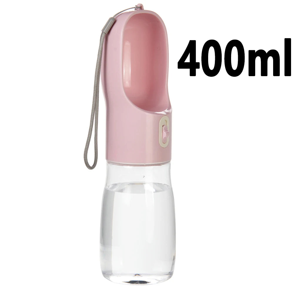 便攜式2合1寵物水壺 - 貓狗外出飲水進食神器