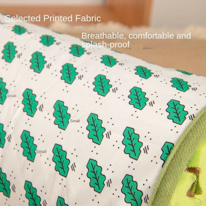 涼爽夏日寵物隧道巢 - 倉鼠兔子隱藏休息屋