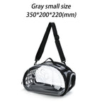 寵物肩背旅行包 - 透氣貓狗外出隨身包