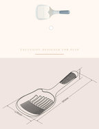 塑膠貓砂鏟 - 自潔貓廁清潔工具