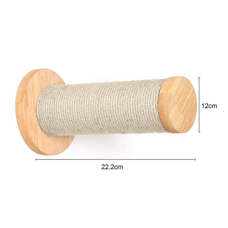 多功能壁掛貓樹 - 攀爬抓板跳台全能組合