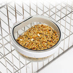 可拆卸透明鳥食碗 - 方便吊掛鳥籠進食神器