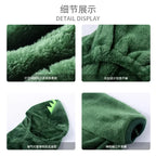 可愛恐龍連帽外套 - 秋冬加厚寵物保暖服