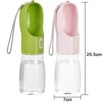 便攜式2合1寵物水壺 - 貓狗外出飲水進食神器