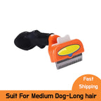 專業寵物除毛梳 - 舒適按摩護理