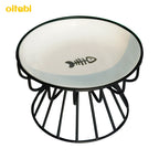 陶瓷高腳貓食餵食&水碗 - 健康防噎飼養選擇