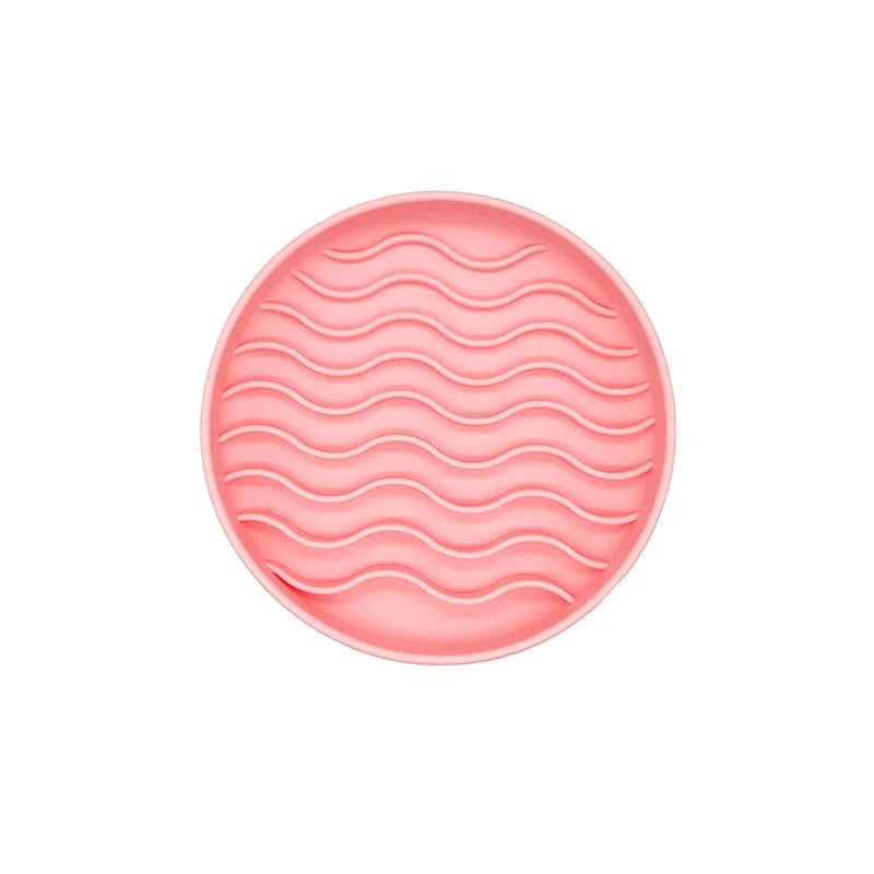 防滑矽膠慢食碗 - 防窒息寵物健康進食神器