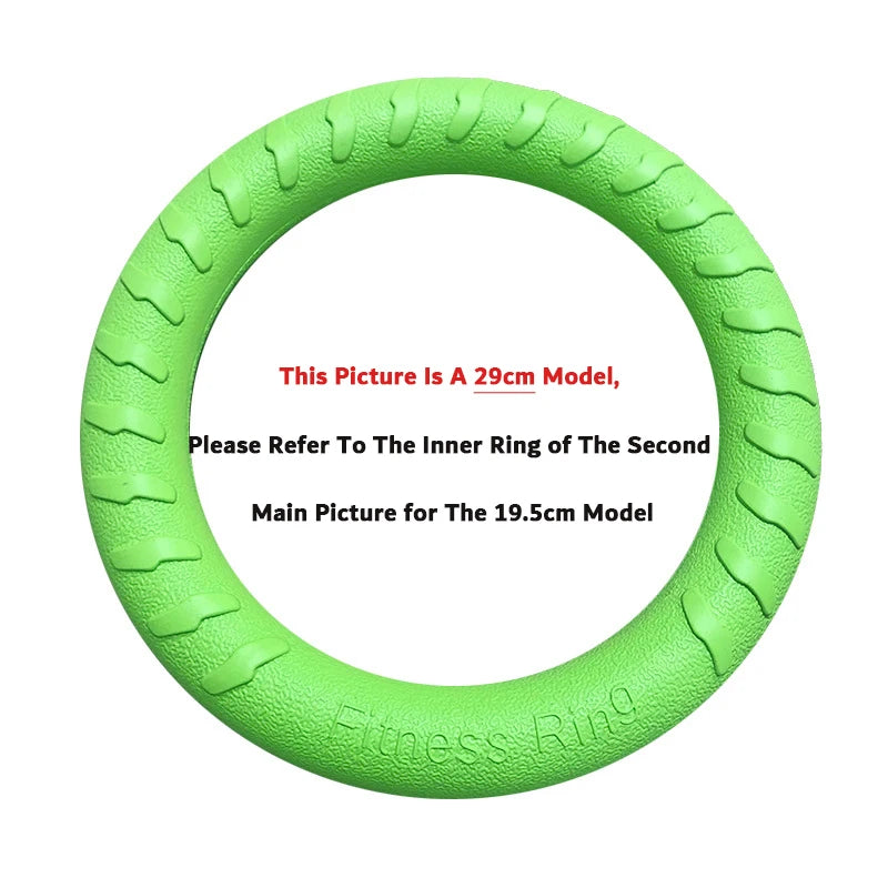 EVA防咬浮力飛盤狗玩具 - 互動訓練好夥伴