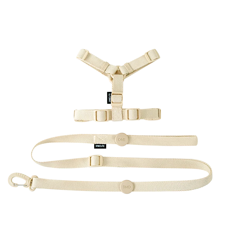 可調節幼犬背帶套裝 - 彩色反光安全出行