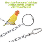 不銹鋼鳥腳環鏈 - 安全戶外飛行必備