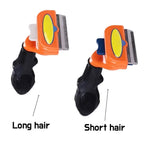 專業寵物除毛梳 - 舒適按摩護理