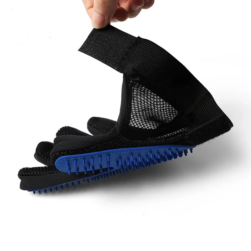 矽膠寵物護理手套 - 梳毛按摩雙效神器