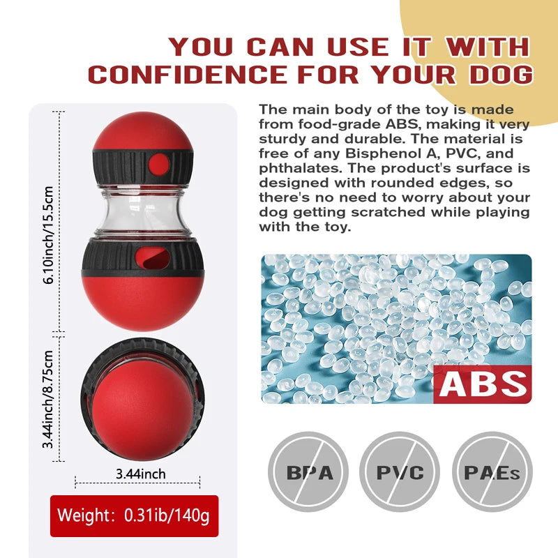 智能狗狗慢食球 - 提升IQ室內訓練利器