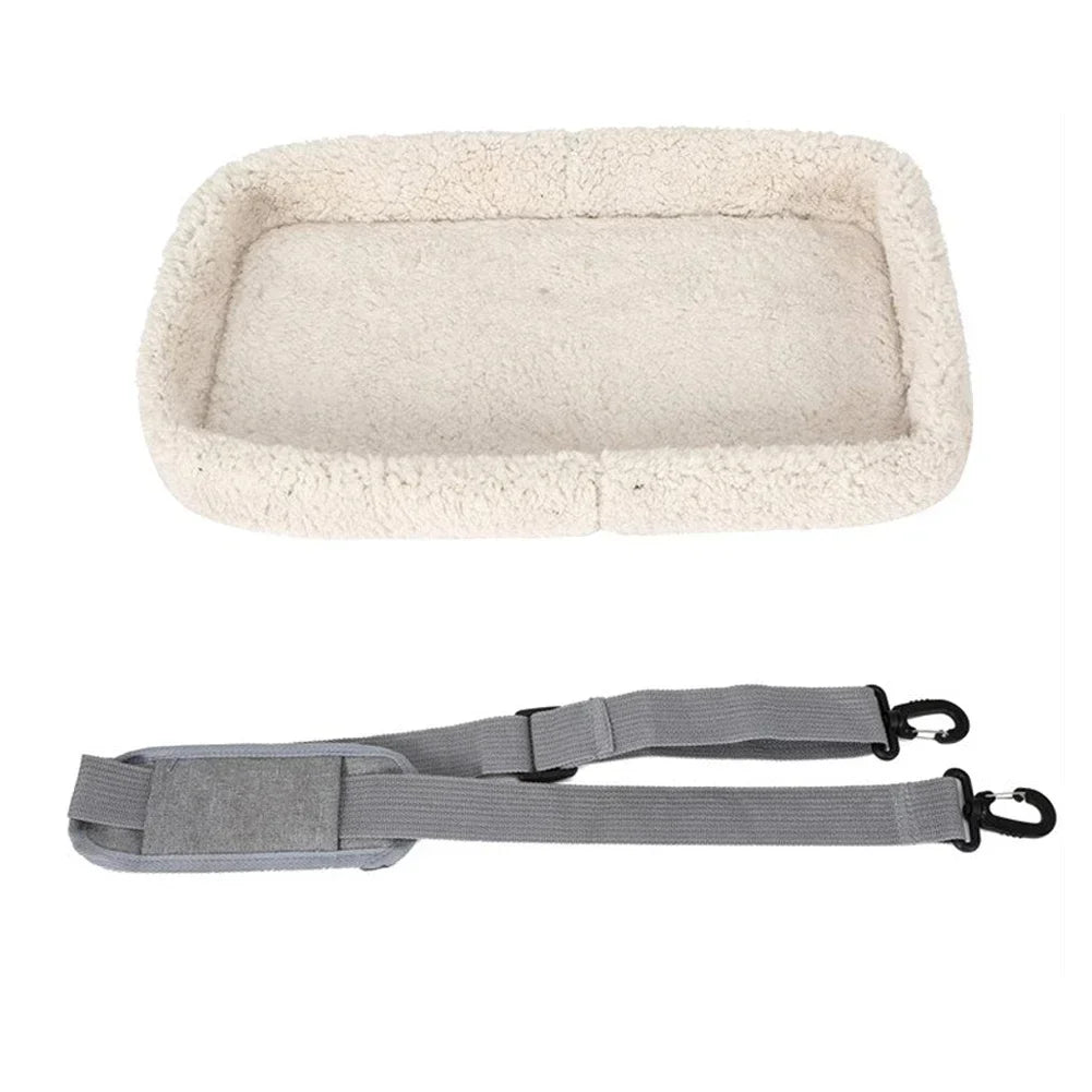 厚棉墊狗狗背囊 - 透氣便攜寵物航空背包