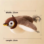 可充電撲翼鳥貓玩具 - 互動感應雙音效娛樂神器