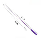 伸縮貓咪逗趣釣竿 - 三節羽毛互動玩具