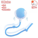 智能電動貓互動滾球玩具 - 充電式假尾娛樂神器