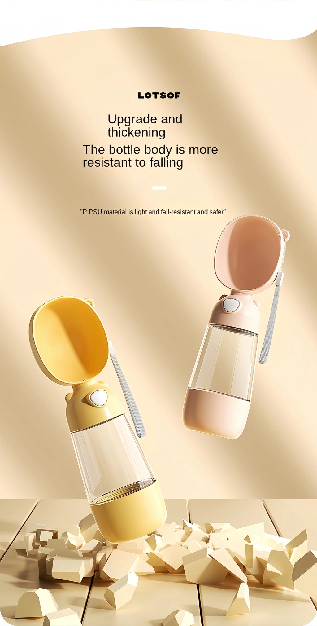 便攜式寵物水碗 - 外出飼養必備神器