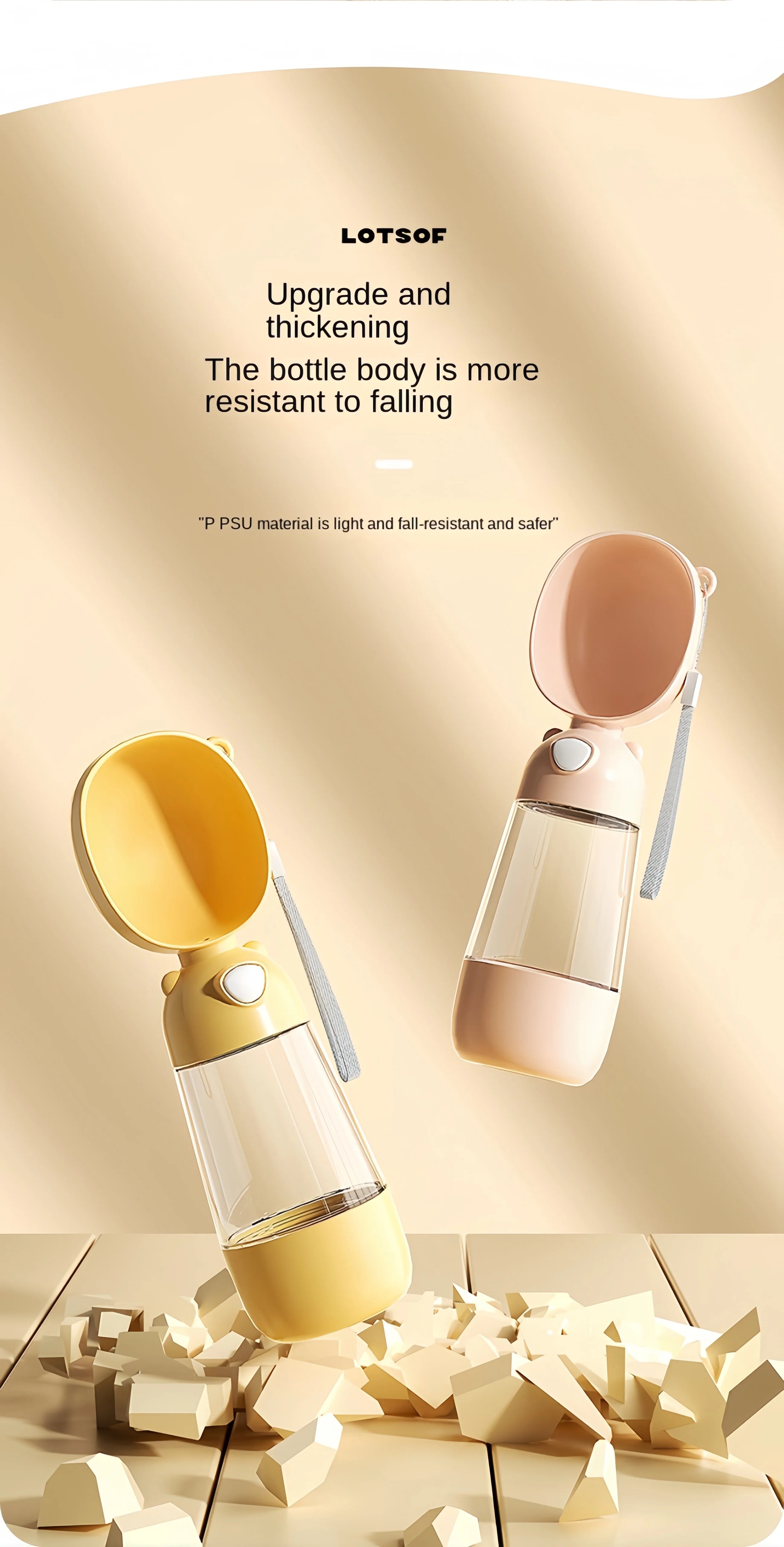 便攜式寵物水碗 - 外出飼養必備神器