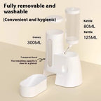 2合1倉鼠自動進食飲水器 - 大容量防漏設計