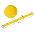 鳥類爪磨木棒玩具 - 鸚鵡鳥籠啃咬磨爪神器