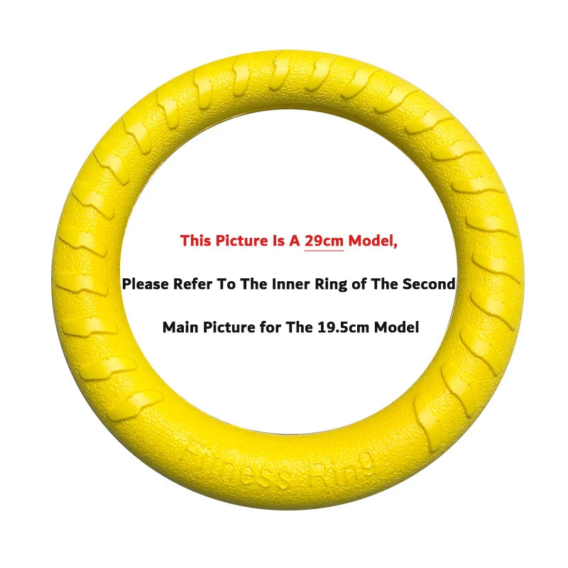 EVA防咬浮力飛盤狗玩具 - 互動訓練好夥伴