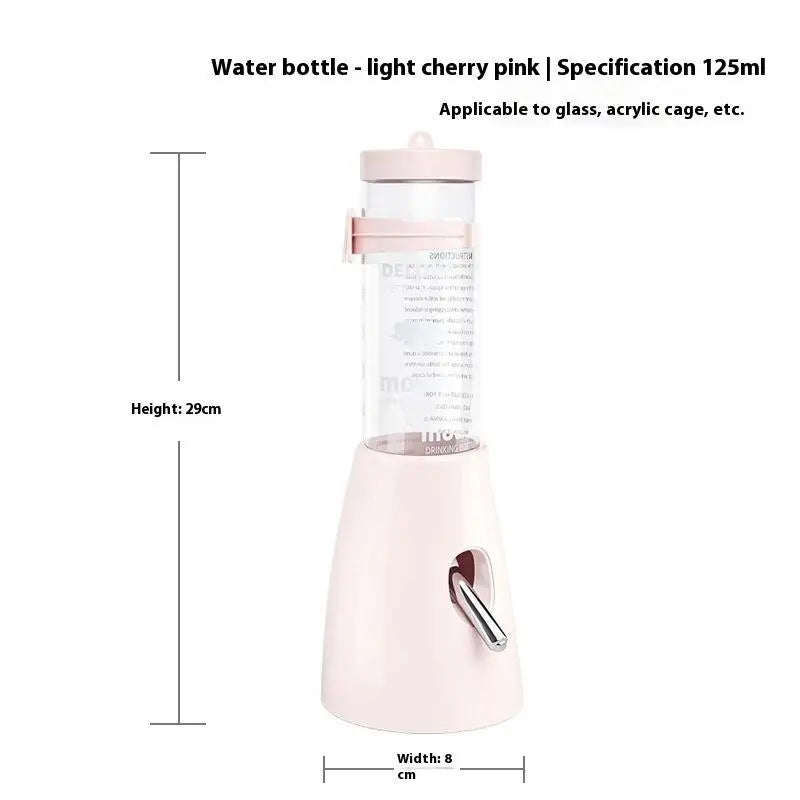 2合1倉鼠自動進食飲水器 - 大容量防漏設計
