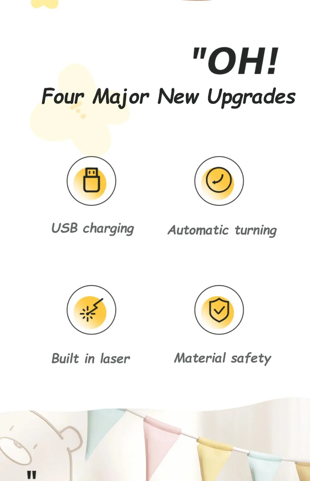 智能電動貓互動滾球玩具 - 充電式假尾娛樂神器